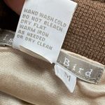 Isabella Bird Y2K Women Medium Knit Cotton Linen MIDI Skirt Fair Aisle Bohemian Brown Photo 5