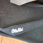 Olukai Flip Flops Womens Size US 6 Black Thong‎ Straps Beach Minimalist Casual Photo 2