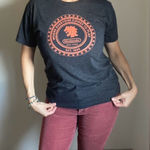 Nintendo Tee Gray Orange Medium Unisex Soft Casual Gamer Photo 0