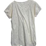 Earth Angels Earth Angles Cotton Short Sleeve Nightgown Shirt Sz L Yellow Floral Cottagecore Photo 1