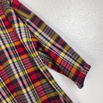 The Great  Top Womens Size 0 Red Journey Plaid Quarter Zip Bluegrass Drawstring Photo 6