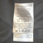 DKNY  Faux Leather 3/4 Sleeve Bomber Jacket size S 18” p2p Black $150 Retail NWOT Photo 10