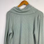 Sundance Everyday Compliments Thermal Knit Crochet Cowl Top Long Sleeve Shirt L Green Size undefined Photo 7