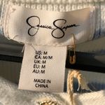 Jessica Simpson NWT L  Blue Striped Cardigan w/Gold Pearl Buttons L Photo 7