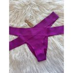SKIMS Swim Knit Strappy Bikini Bottom Lollipop Size 3X Photo 1