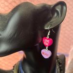 Boutique Kiss Me/Muah heart earrings Photo 0