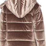 Lovers + Friends x REVOLVE Tulip Hooded Puffer in Grey Taupe XS Photo 1