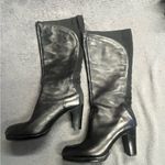 Ellen Tracy 🔥 Size 6.5  Black Heeled Boots Photo 1