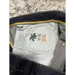 COOGI  Jeans Womens 20/33 Rhinestone Embellished Pocket Design Blue Denim Stretch Photo 2