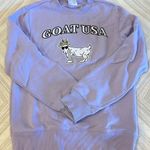 GOAT USA Lavender Women’s Front Logo Crewneck Sweatshirt Photo 0