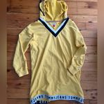 Tommy Hilfiger  Dress Womens Adult Large Yellow Hooded Logo Long Sleeve jumper Photo 1
