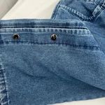 Vintage Y2K Lamsah Side Snap Jeans Blue 30 Wide Leg Photo 2