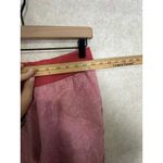 Lands' End  Women's‎ Heathered Pink Linen Wide Leg Mid Rise Casual Pants Size 6 Photo 6