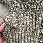 Tumi Peruvian baby alpaca & wool marled gray shawl collar open front cardigan S Photo 13