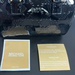 Michael Kors Mason Small Duffle Crossbody Black With Gold Hardware New With Tags Photo 3