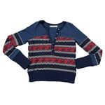 Free People We The Free To the Woods Waffle Knit Sweater Women’s Size XS Photo 3