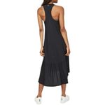 Sweaty Betty  Ace Racerback Black Midi High Low Dress Size XL Photo 4