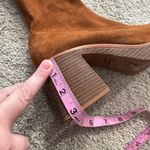 Lulus  Hughez Brown Faux Suede Platform Mid Calf Boot Women’s Size 8 Chunky Heel Photo 7