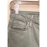 Just Black Denim Black/Dark Green Split Hem Jeans - Size 27 Made in USA Photo 1