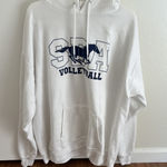 Hanes white sda volleyball hoodie Photo 0