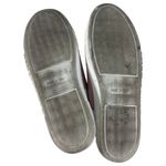 Valentino by Mario Maya Logo Leather Slip On Pink White Women's Size 8.5 Photo 7