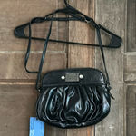 Vera Wang Simply  Purse Black Vegan Leather Crossbody Bag NEW Elegant‎ Cute Photo 0