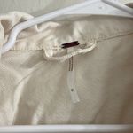 Free People  White Distressed Cropped Jacket Photo 1