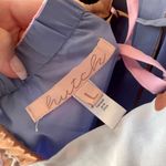 Hutch Anthropologie  Bloom Wrap Midi Dress Size Large Open Lace Up Back colorful Photo 6