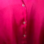 ZARA satin bubblegum pink cuffes wrist button up Photo 1