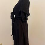 Brown Organic Cotton Bamboo Dress Black Size L Photo 2