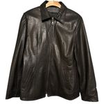 Tuskany Vintage Women’s Size M Black Leather Jacket Size M Photo 1