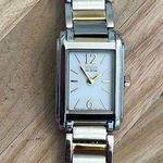 Citizen Eco-Drive Ladies Watch Two Tone Bracelet White Dial Solar Photo 3