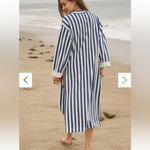 Anthropologie NWT By Terry Cover-Up Midi Dress NEW Size M/L Beach Swim Photo 1