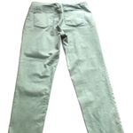 Soft Surroundings Soft‎ Surroundings large straight leg Mint green denim Photo 2