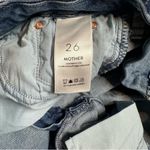 MOTHER High Waisted Looker Ankle In Popism Blue Size 26 Photo 7