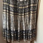 White Stag  Khaki Floral maxi boho style Skirt large Photo 3