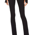 Helmut Lang • ribbed black flare leggings sz XS Photo 0