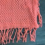 No Boundaries  neon coral poncho Photo 2