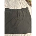 Eddie Bauer  Womens Gray Skort Size 14 Lightweight Casual Design With Pockets‎ Photo 1