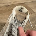 P448  High-Top‎ Sweater Knit Wedge Sneakers Tan Beige Size 36 Photo 7