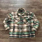 ZARA  thick flannel shirt jacket size small Photo 0