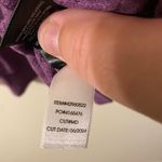 Torrid  Purple Waffle Lace Up‎ V-Neck Long Sleeve Top Size Large Photo 3