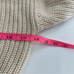 Everlane  The Texture Cotton Crew Neck Sweater Chunky Knit Beige Photo 5