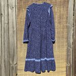Universal Threads NEW Universal Thread Blue Balloon Long Sleeve Ruffle Cotton Blend Dress XXL Photo 10
