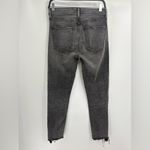 AGOLDE denim black grey Sophie Hi Rise Skinny Amplify distress Jeans size 29 Photo 11