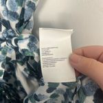 Club Monaco Zaydie Asymmetrical Wrap Dress green blue white size 2 going out Photo 5