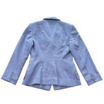 Laura Ashley lilac Wool Skirt Suit Set Womens Vintage (Blazer 8/Skirt 4) Photo 5