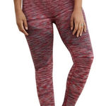 Aerie  AMERICAN EAGLE Chill Play Move High Rise Seamless Leggings Red Navy Small Photo 0