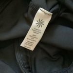 Athleta  black perforated mesh crop tights size XS yoga gym run crop leggings Photo 8