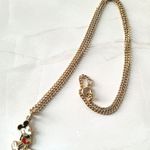 Disney Walt Vintage Gold Tone Necklace Estate Mickey Mouse Official Photo 2